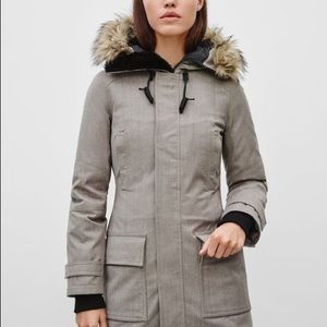 Aritzia TNA Bancroft Parka - HEATHER GREY